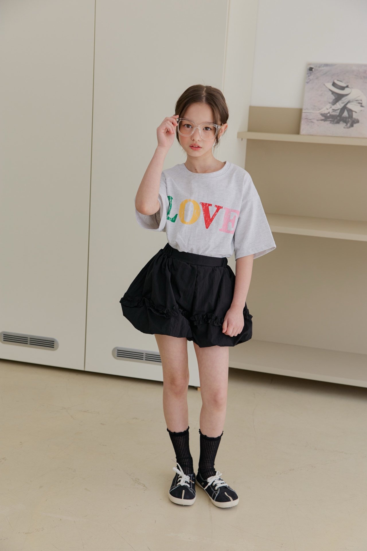[DOREDORE] Love T Shirt / [도레도레] 러브티셔츠