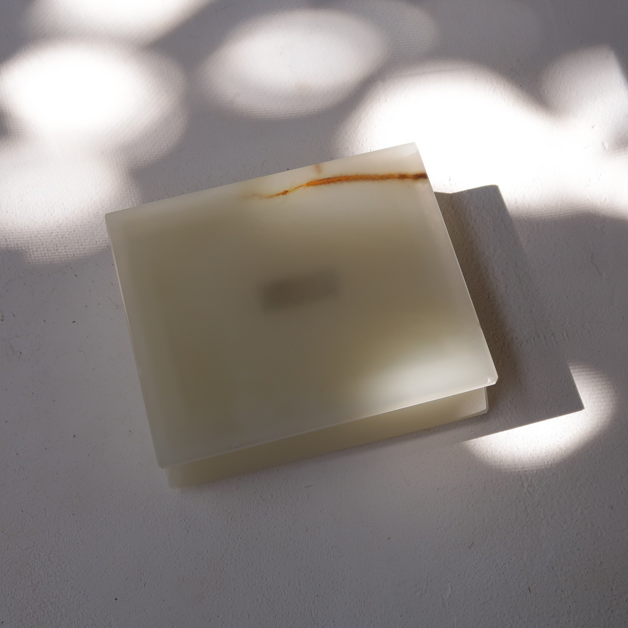 緑の石のジュエリーボックス