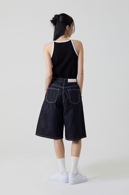 ☆aespa カリナ 着用！！【UNKNOWN PLANET】BERMUDA WIDE ONE