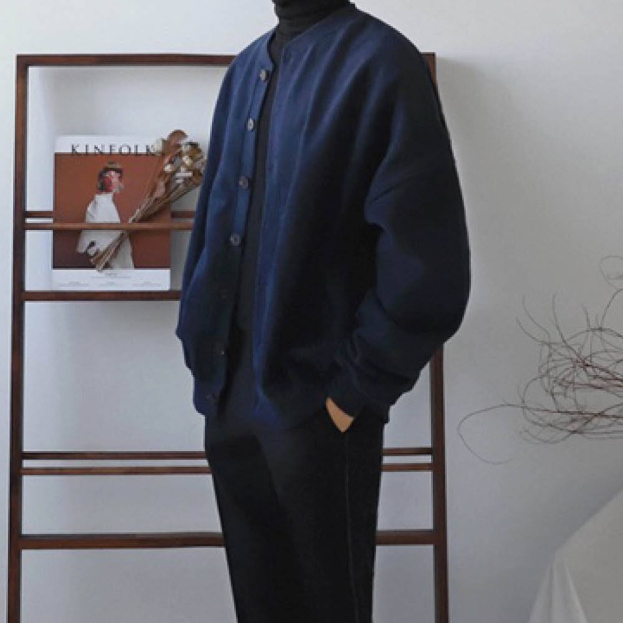 ボタンスウェットカーディガン　MT0080035