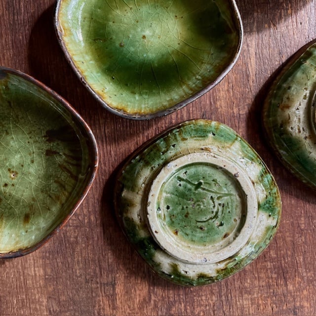 新品未使用大沼道行ニ彩リム皿M 4枚