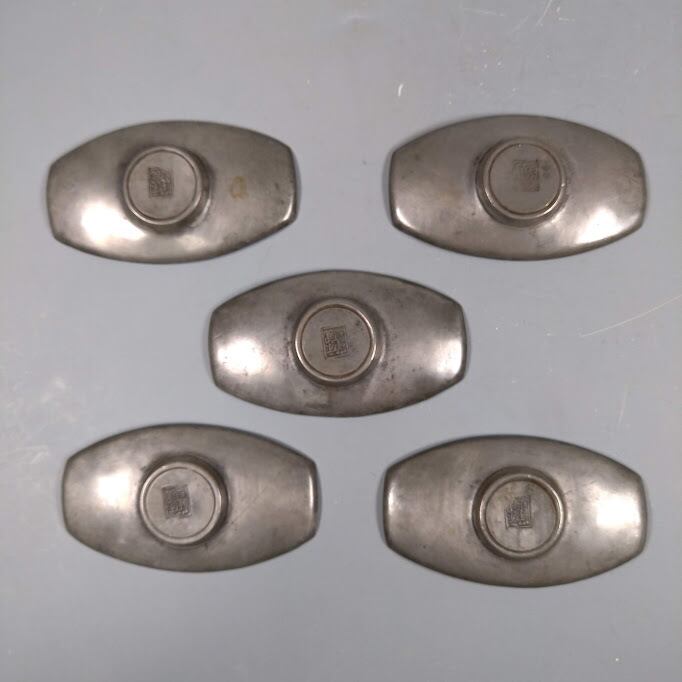 ❤️免税品購入❤️ 明治時代 お宝 骨董品 小皿?茶托?銀盃?当時物