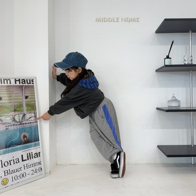 《送料無料》予約:テリー配色パンツ【MIDDLENAME】