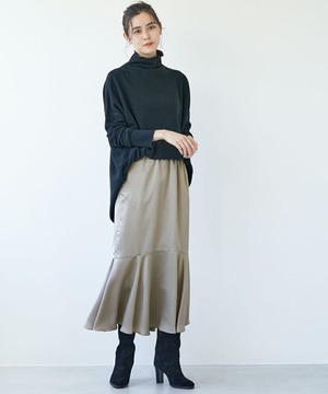 【MICA&DEAL マイカアンドディール】DOTS PRINT MERMAID SKIRT ドットプリントマーメイドスカート 0122402273 (2COLORS)
