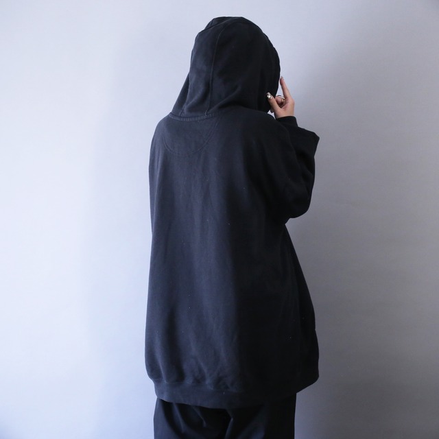 "carhartt" sleeve printed design XXXXL super over silhouette parka