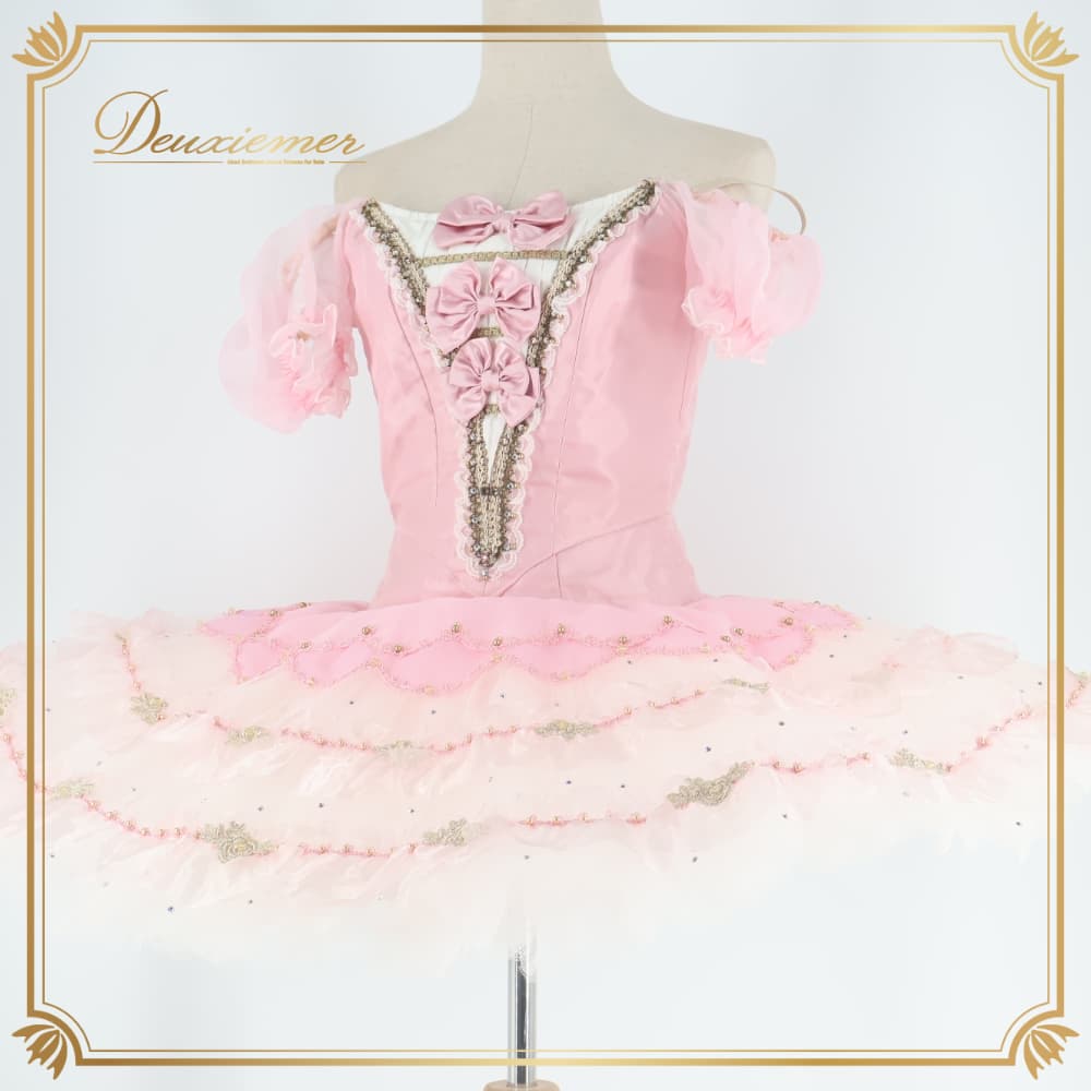 バレエ衣装 ロマンチックチュチュ ピンク× 2着 チュチュ・ロマンティックチュチュ | ダンス 衣装 deuxiemer