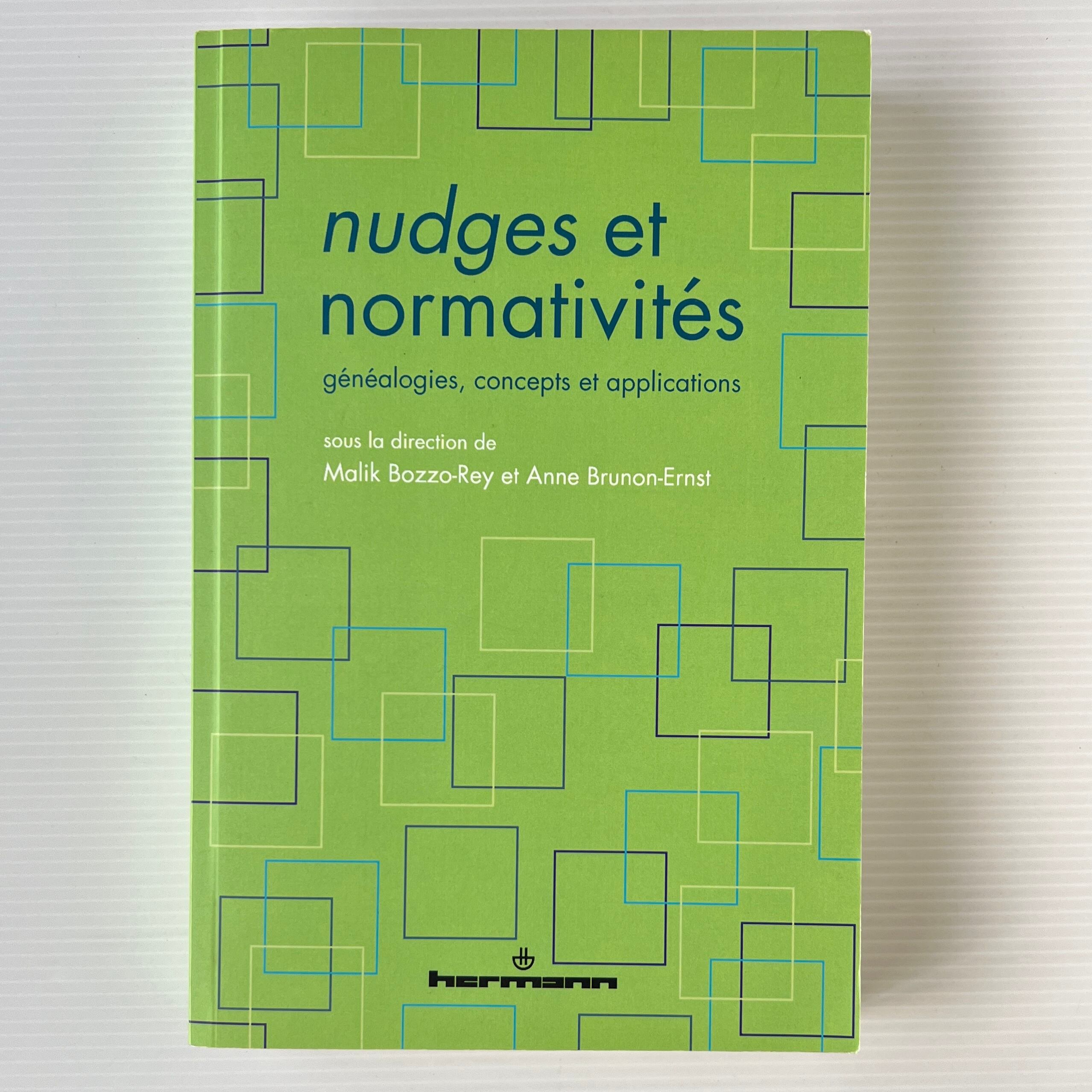 Nudges et Normativites: Genealogies, Concepts et Applications / Malik Bozzo-Rey et Anne Brunon-Ernst / Hermann