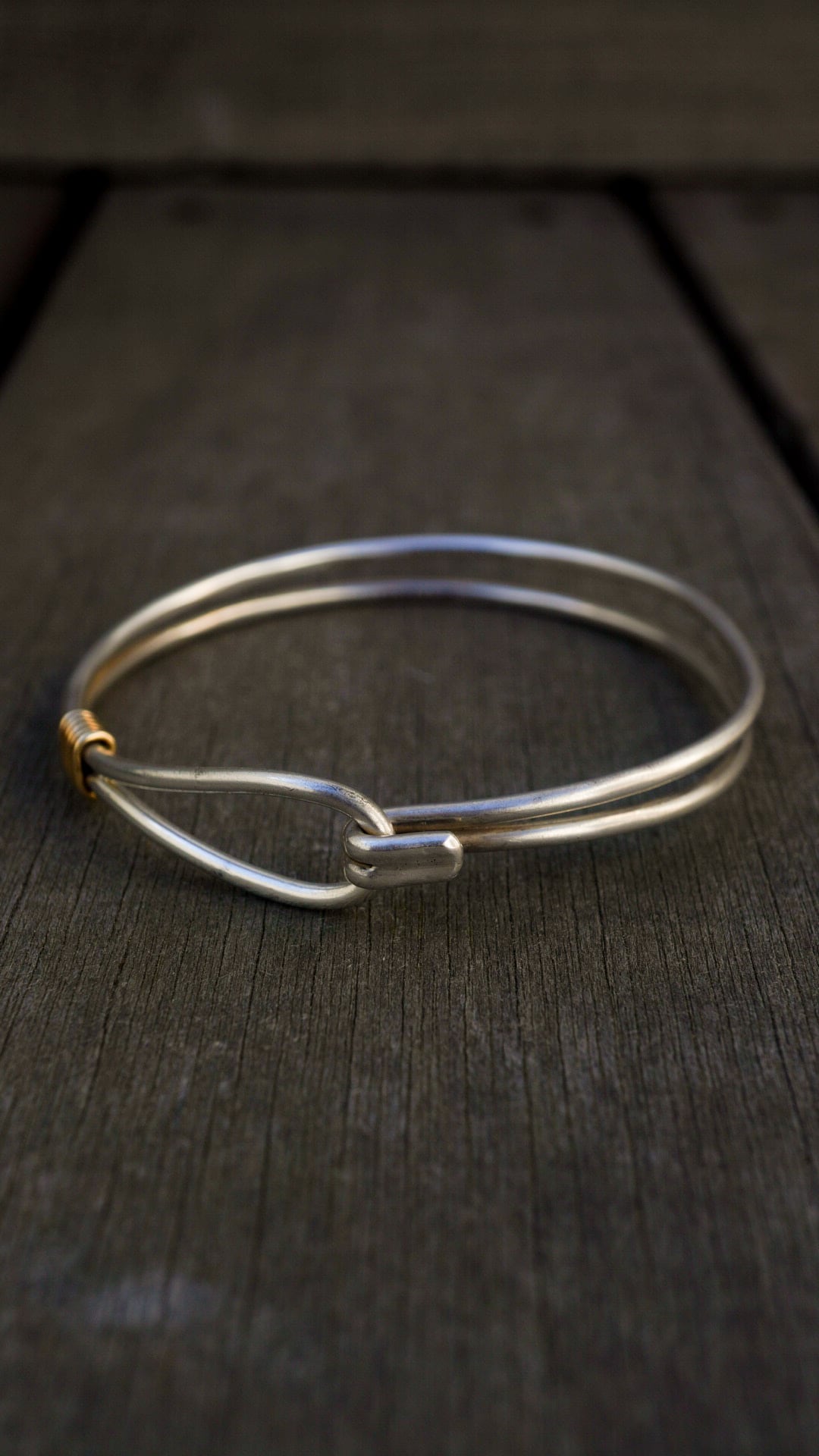 VINTAGE】TIFFANY&Co. ティファニー ノット フック バングル 