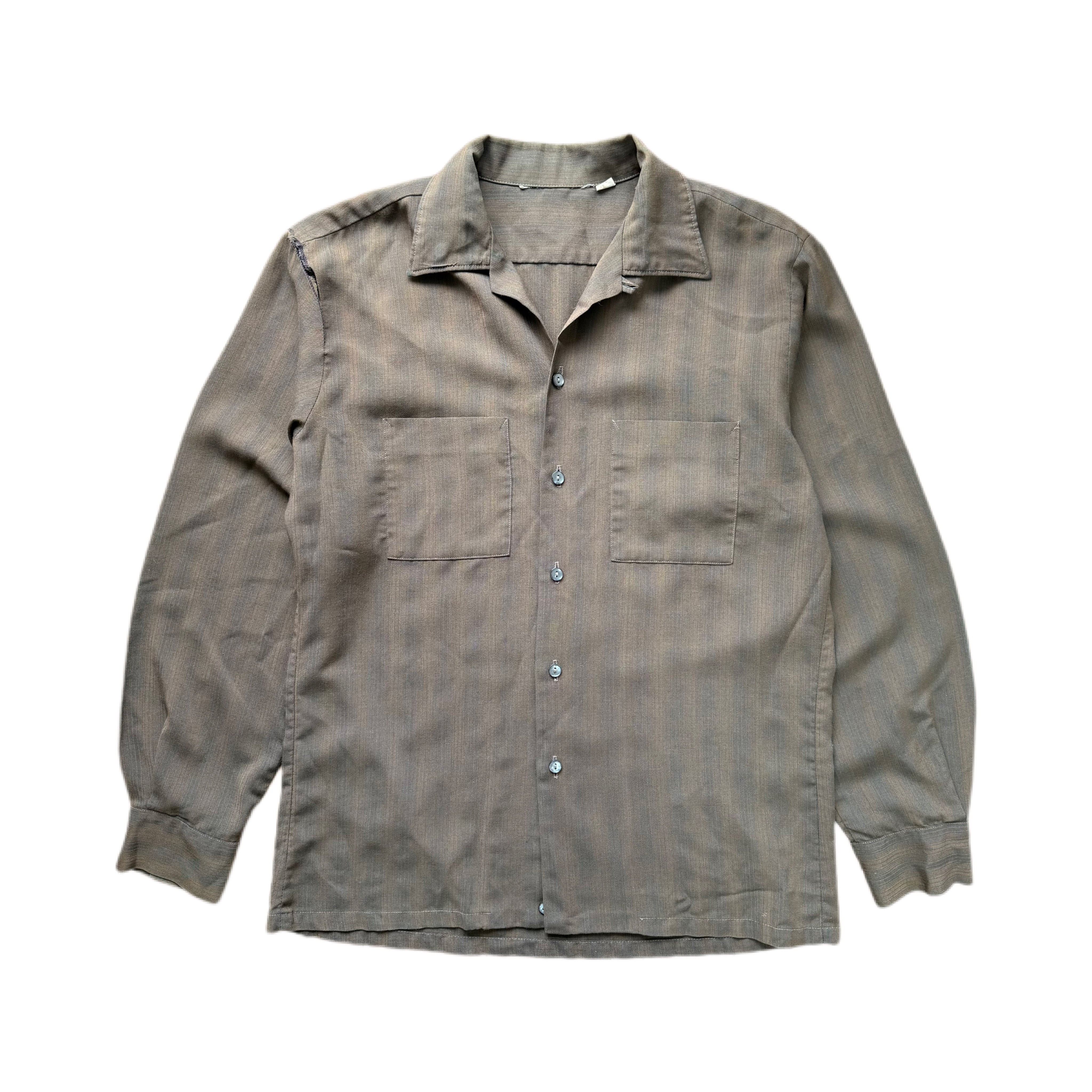 60-70's Montgomery Ward Chambray Shirt / モンゴメリーワード