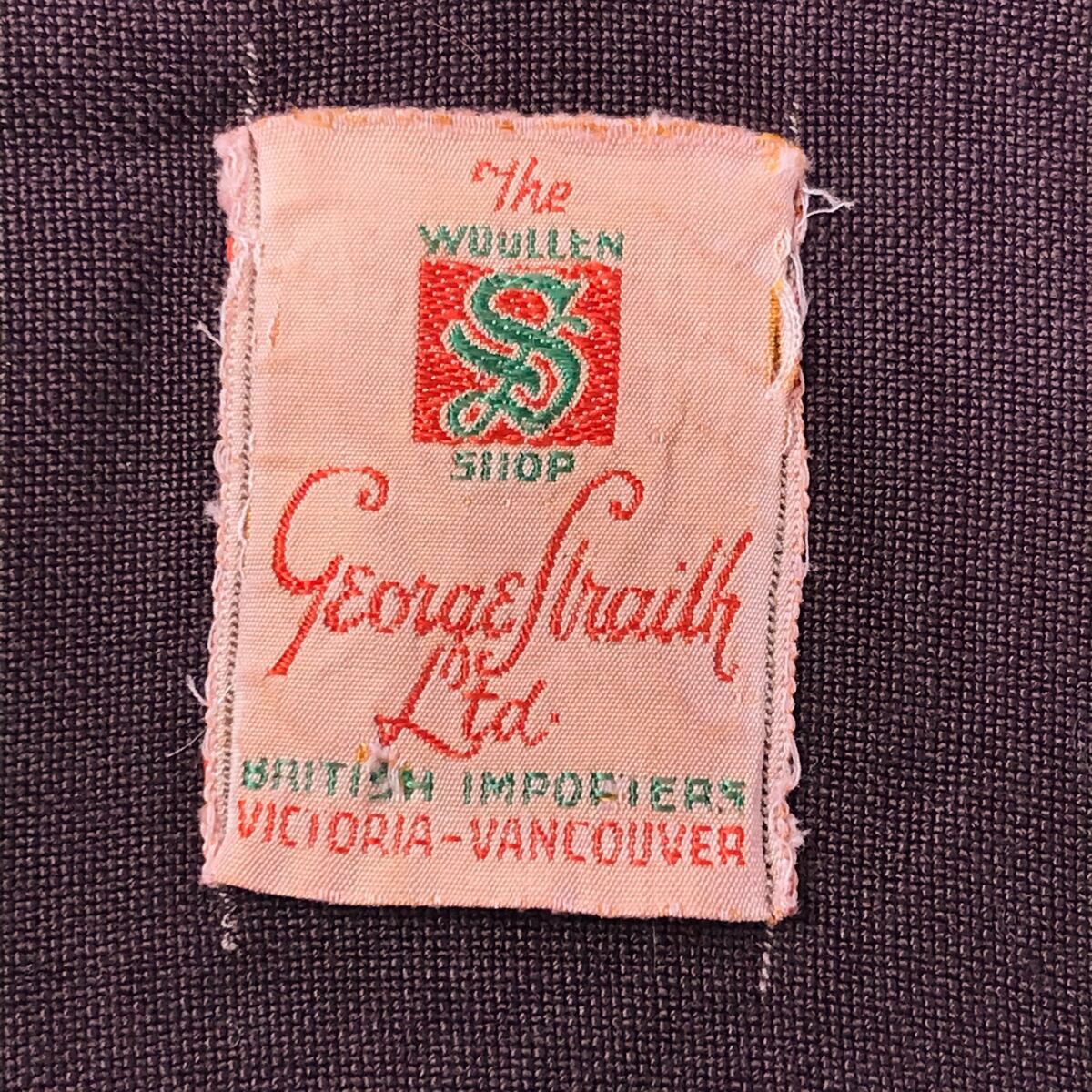 GEORGE STRAITH 50年代 ギャバシャツ ヴィンテージ ウール ギャバジン