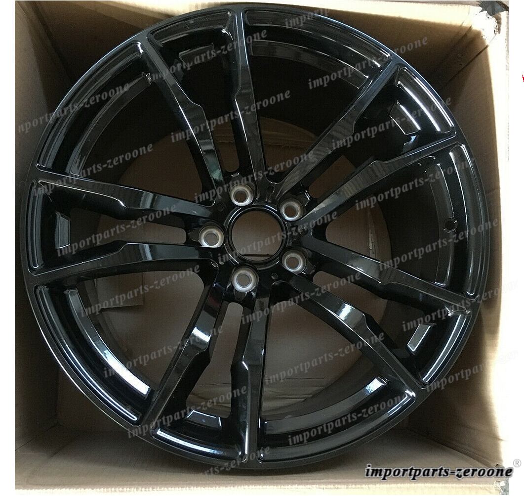 21インチ TWIN 5 スポーク グロス ブラック STYLE ホイールセット BMW