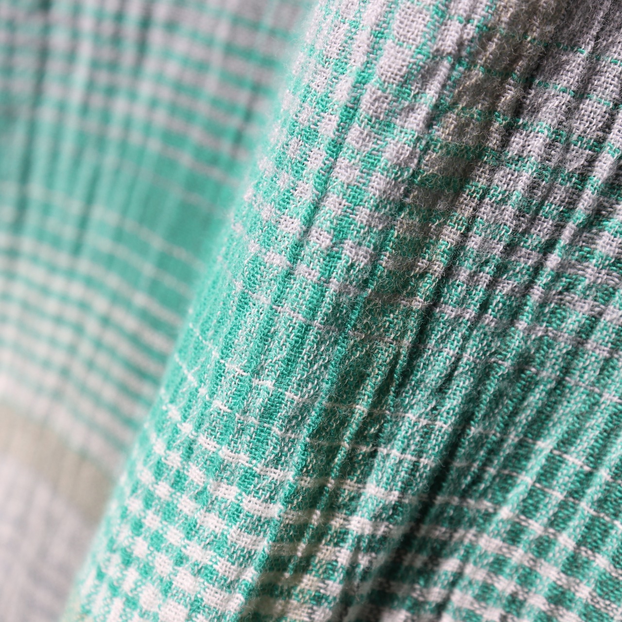 極美品 M 11年 オンブレチェック A/C Yarn Dyed Shirt ACシャツ Patagonia パタゴニア 緑 グリーン