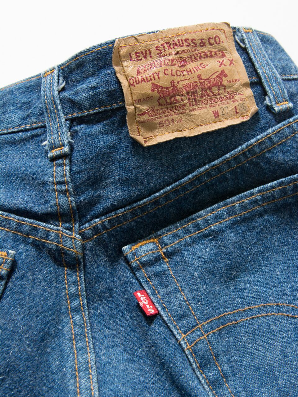 【LEVI'S 501xx】Made in U.S.A straight denim W27 L36(リーバイス ストレートデニム 9)1b