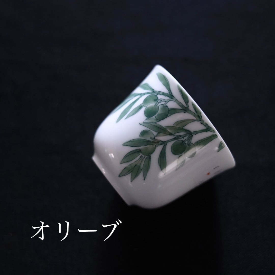 AS 平戸松山窯 クロム六彩花茶杯 | 芦屋貴兆陶家 online shop