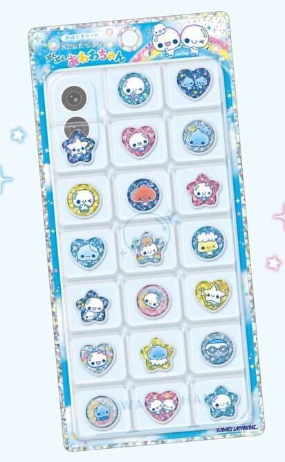 送料無料 おはじきシール Kira☆Coro kmo_228956_228957 おはじき