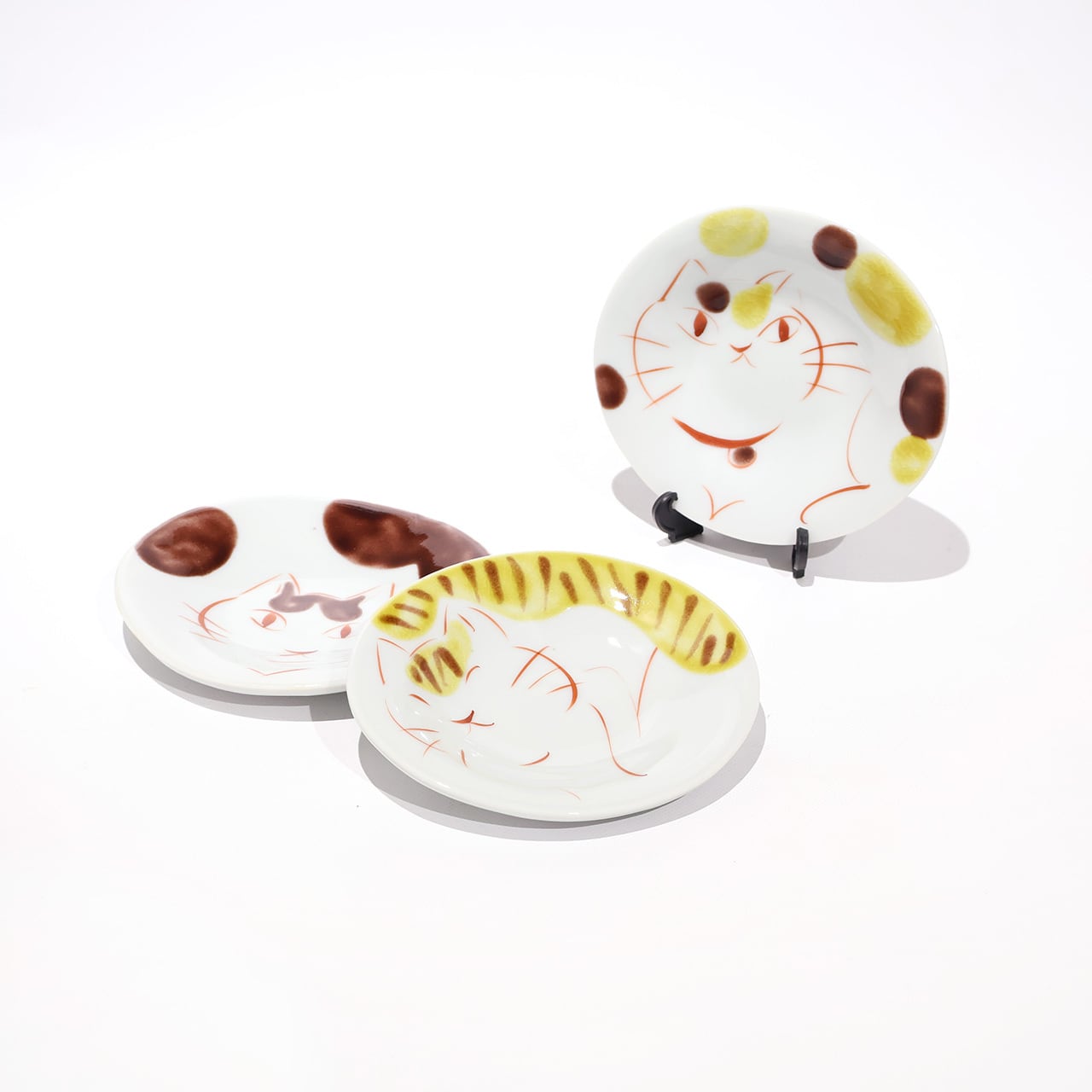 田辺京子 ネコ科の木立型中皿 | KOGEI Art Gallery 銀座の金沢