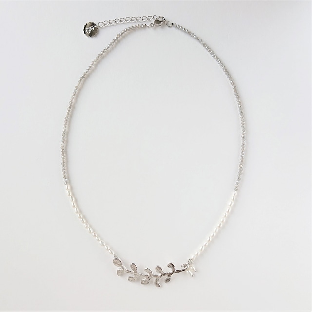 leaf necklace N002