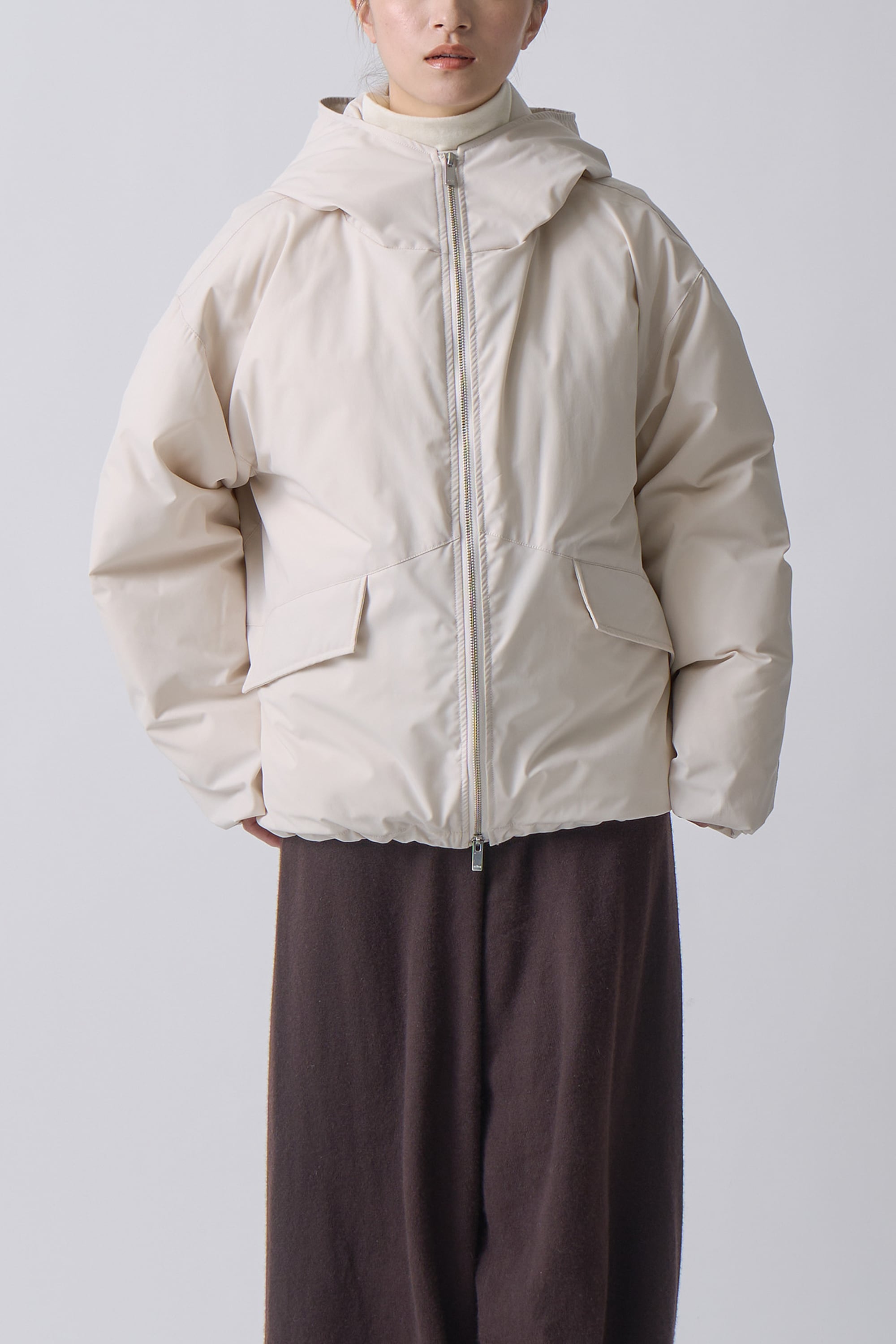 miffew(ミフュー) HOODED DOWN JACKET | hiina