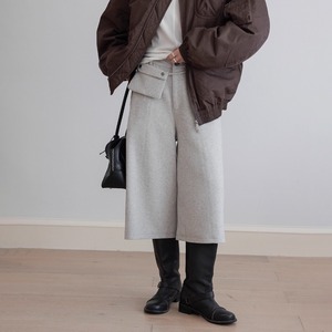 cropped pants & waist pouch 14033