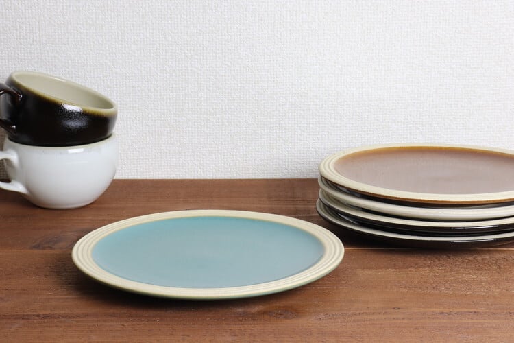 益子焼 つかもと 7寸パン皿 Mashiko-yaki Plate 21cm #117 | 和食器の 