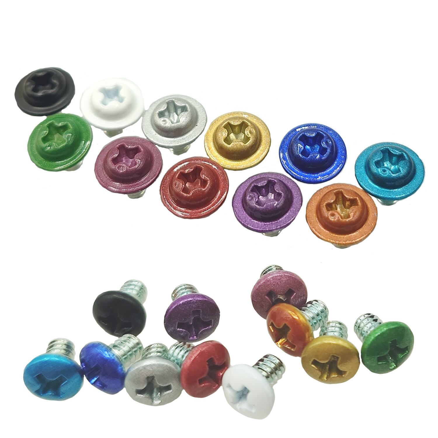 カラバリネジ インチ・ミリタイプ 各10個入セット マザーボード