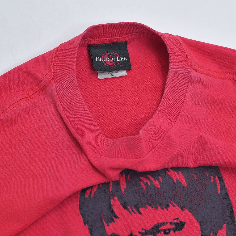 90～00s BRUCE LEE ブルース・リー フェイスプリント Tシャツ