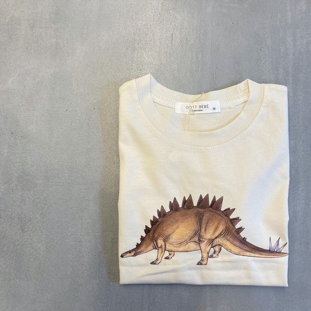kids 恐竜柄Tシャツ