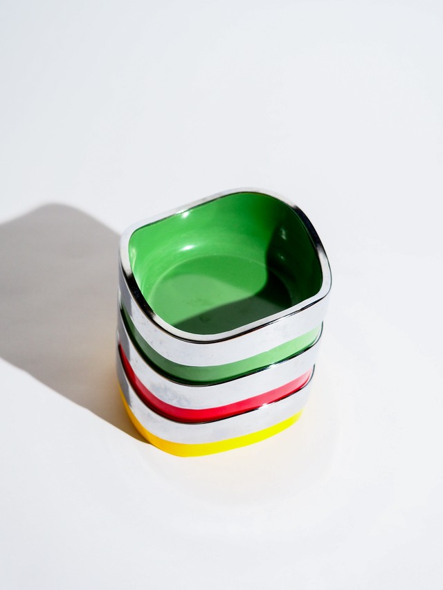 70s YAX JAPAN Wavy ashtray tower