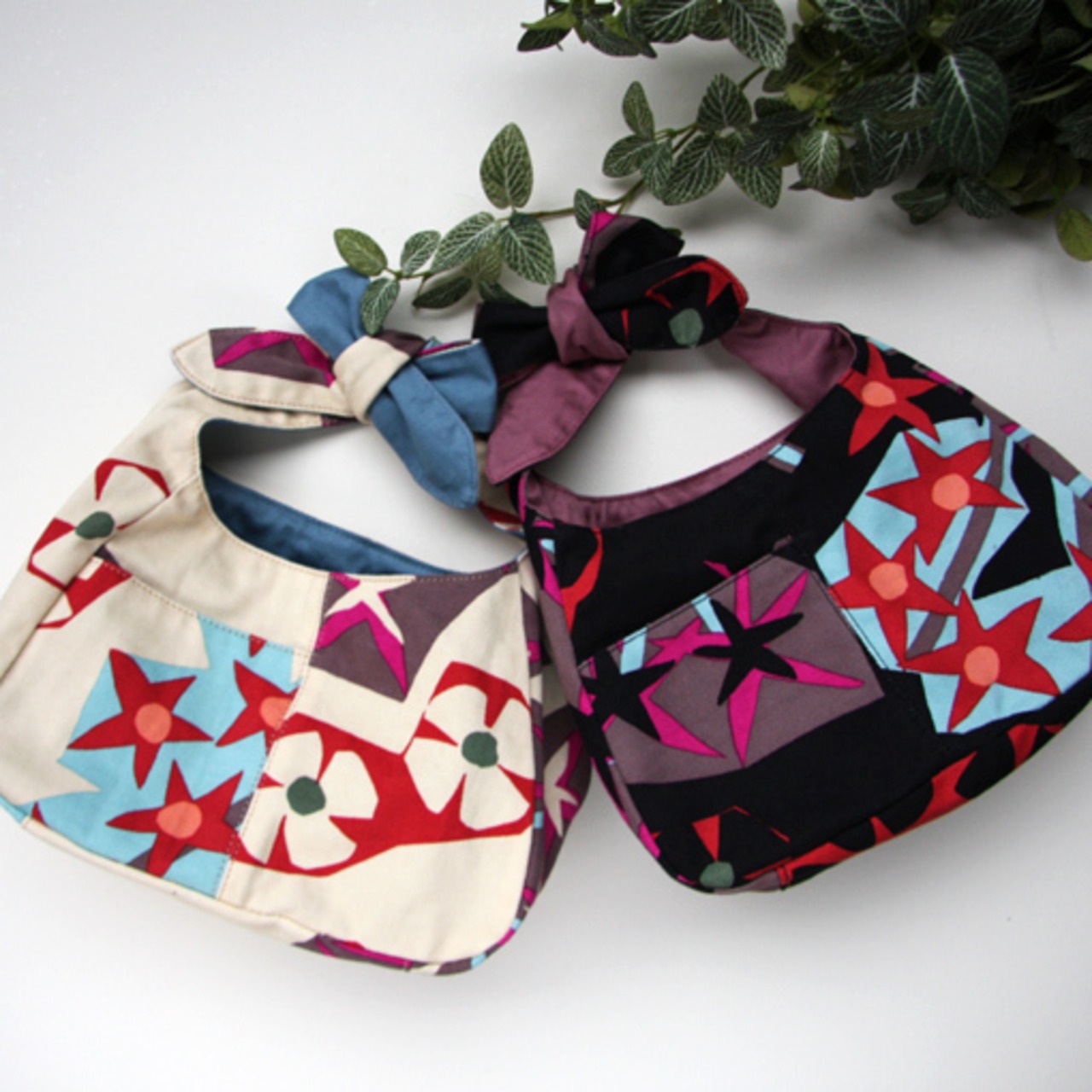 ruaオリジナル ママバッグ 星の花 【S】