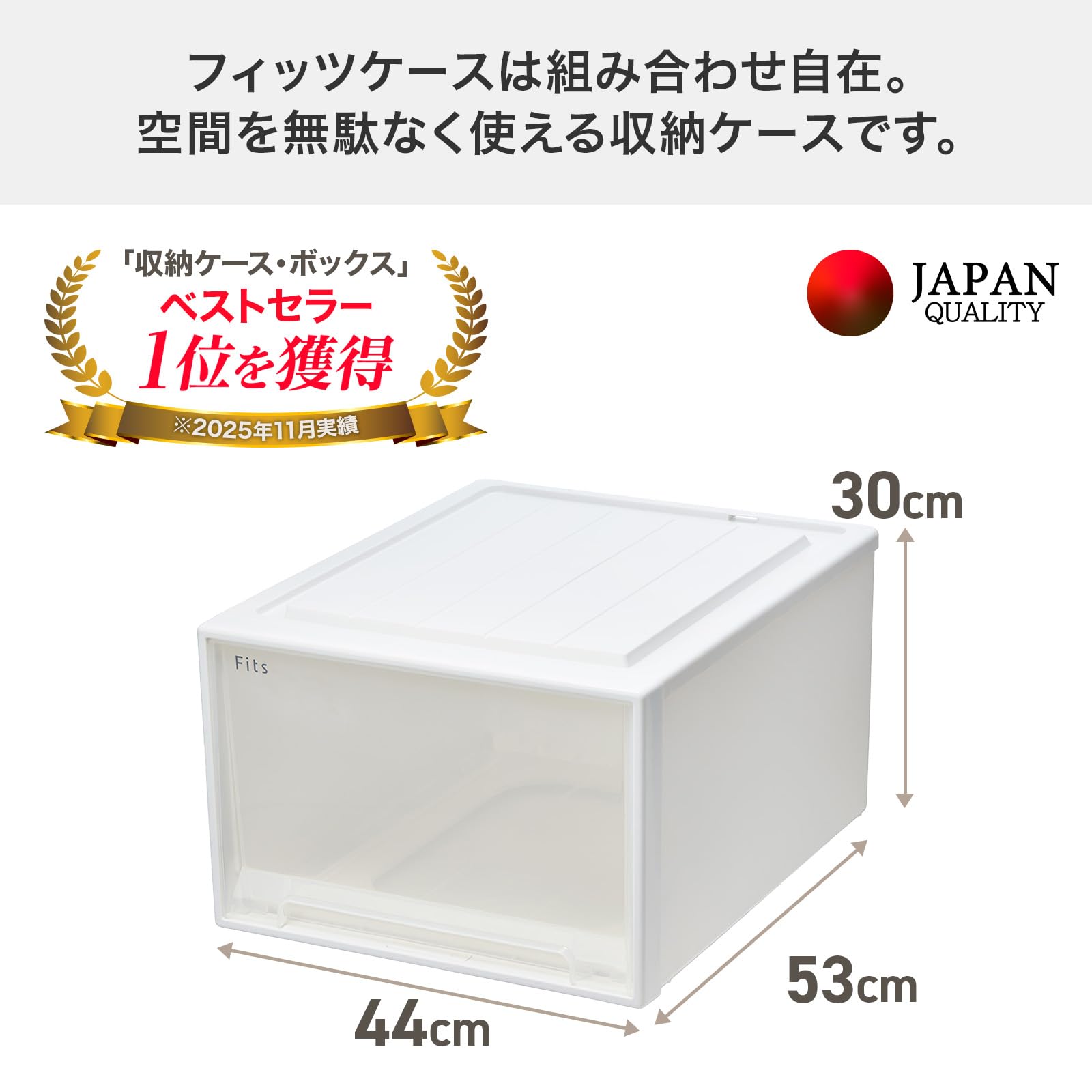 フィッツケース 押入れ収納 74 fits 幅39 高さ30」の人気商品一覧