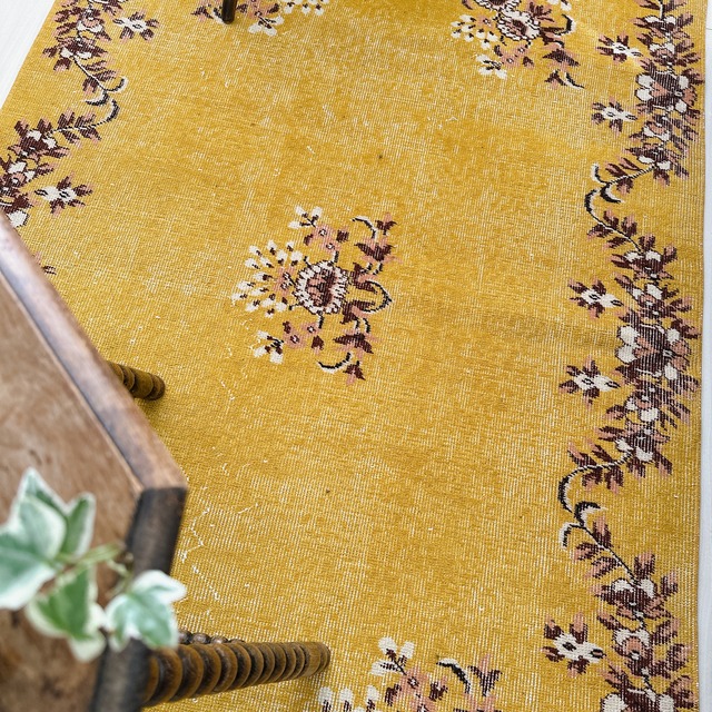 トルコ ヴィンテージラグ TR042 | イスパルタ | 113cm × 199cm