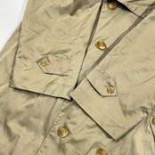 90s Burberry バーバリー スプリングコート 7A3(着丈112cm)/ベージュ レディース ビンテージ