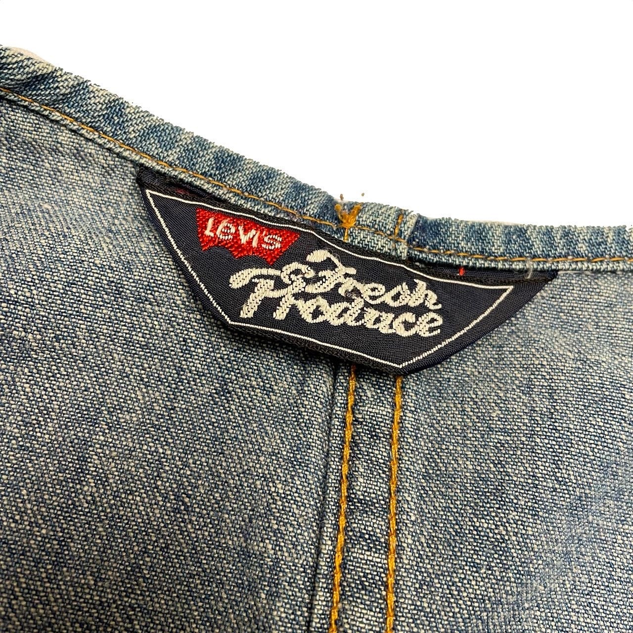 Levi's fresh produce vest 70s