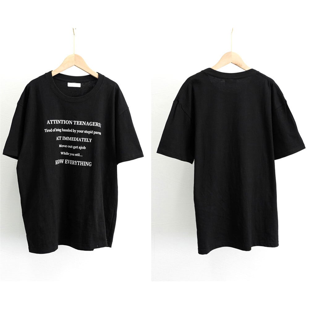 ロゴ Tシャツ レディース 春夏 韓国 半袖 トップス おしゃれ 大人 カジュアル アメカジ ストリートファッション カットソー ロゴT オーバーサイズ ゆったり 大人可愛い 大人女子