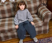 韓国子供服 / 26Autumn / Blackbean / ストリングパンツ / キッズ服 / 秋服 *S~XL*