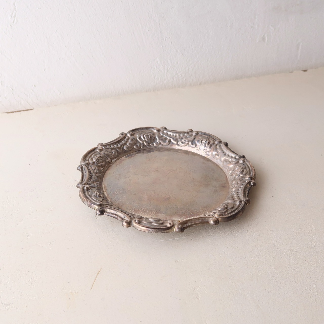 シルバーなプレート