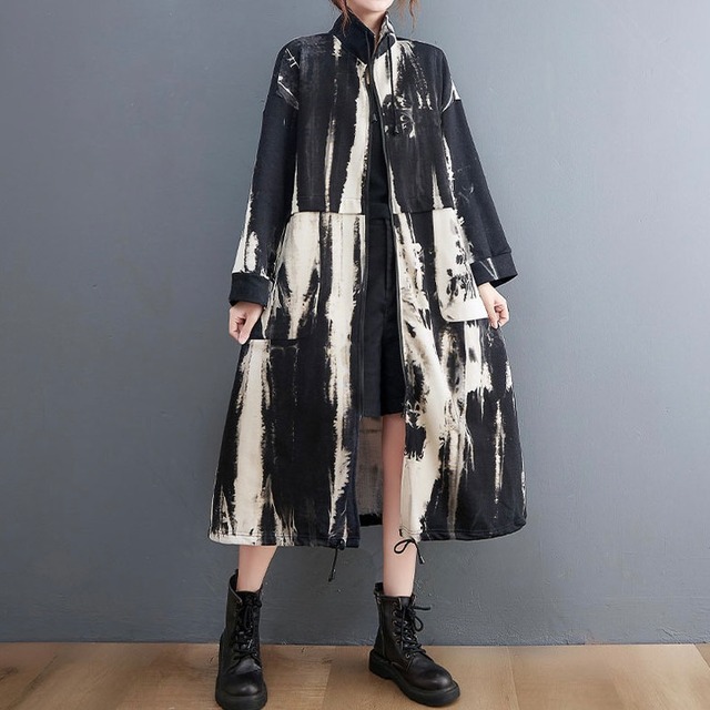 Stand collar design jacket C0039