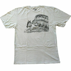 となりのトトロ　Tシャツ　XLサイズ　ジブリ　映画Tシャツ　ムービーTシャツ *