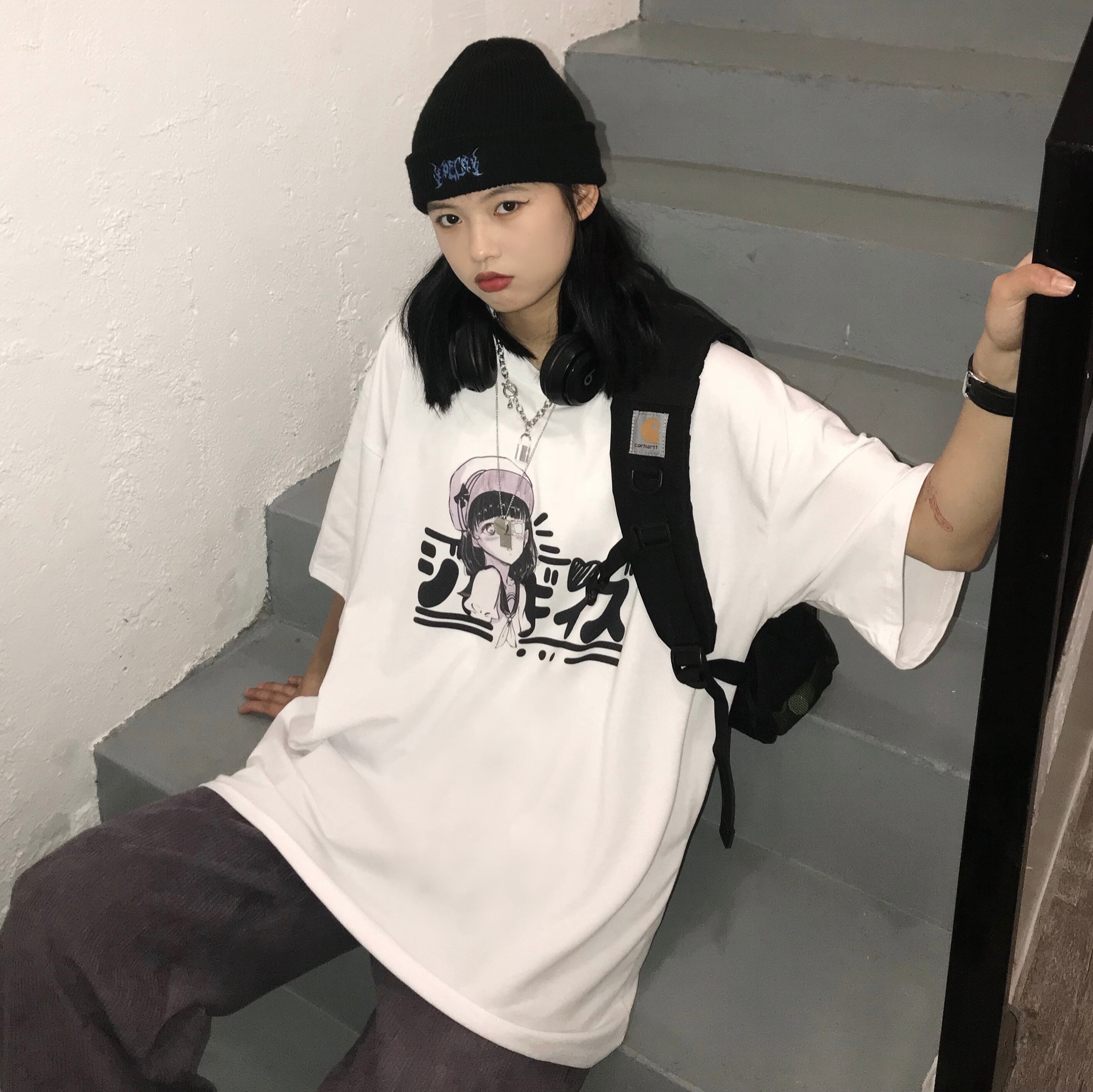 スタイルTシャツ スプリングサマープリント柄トップス かわいい 春物 夏物 ケッペル8147790710