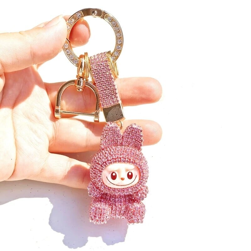 TheMonsters キラキラひとめぼれ✨ ぷくかわラブブキーホルダー