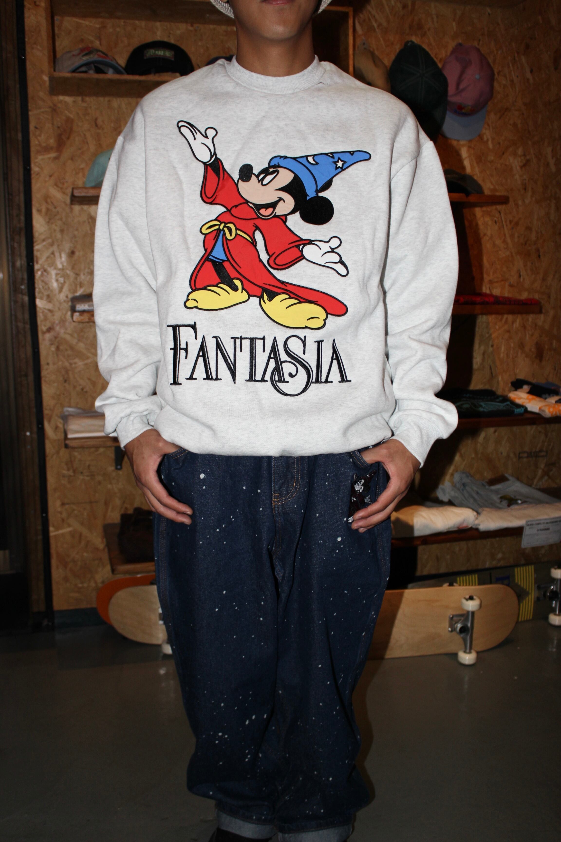 ファンタジアミッキー　BUTTER BUTTER GOODS × DISNEY FANTASIA CREWNECK SWEATSHIRTS ASH GREY | 8