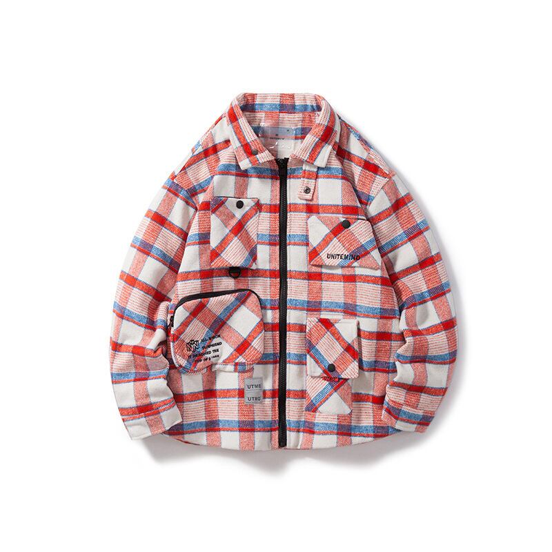 【新作】【送料無料】 Yidao Vintage 20 Winter ese Lapel Cotton Youth Wearing Wild Check Loose Thick Jacket-Alibaba コットン ウィンター 冬物 ビンテージ hip6-1611689744571