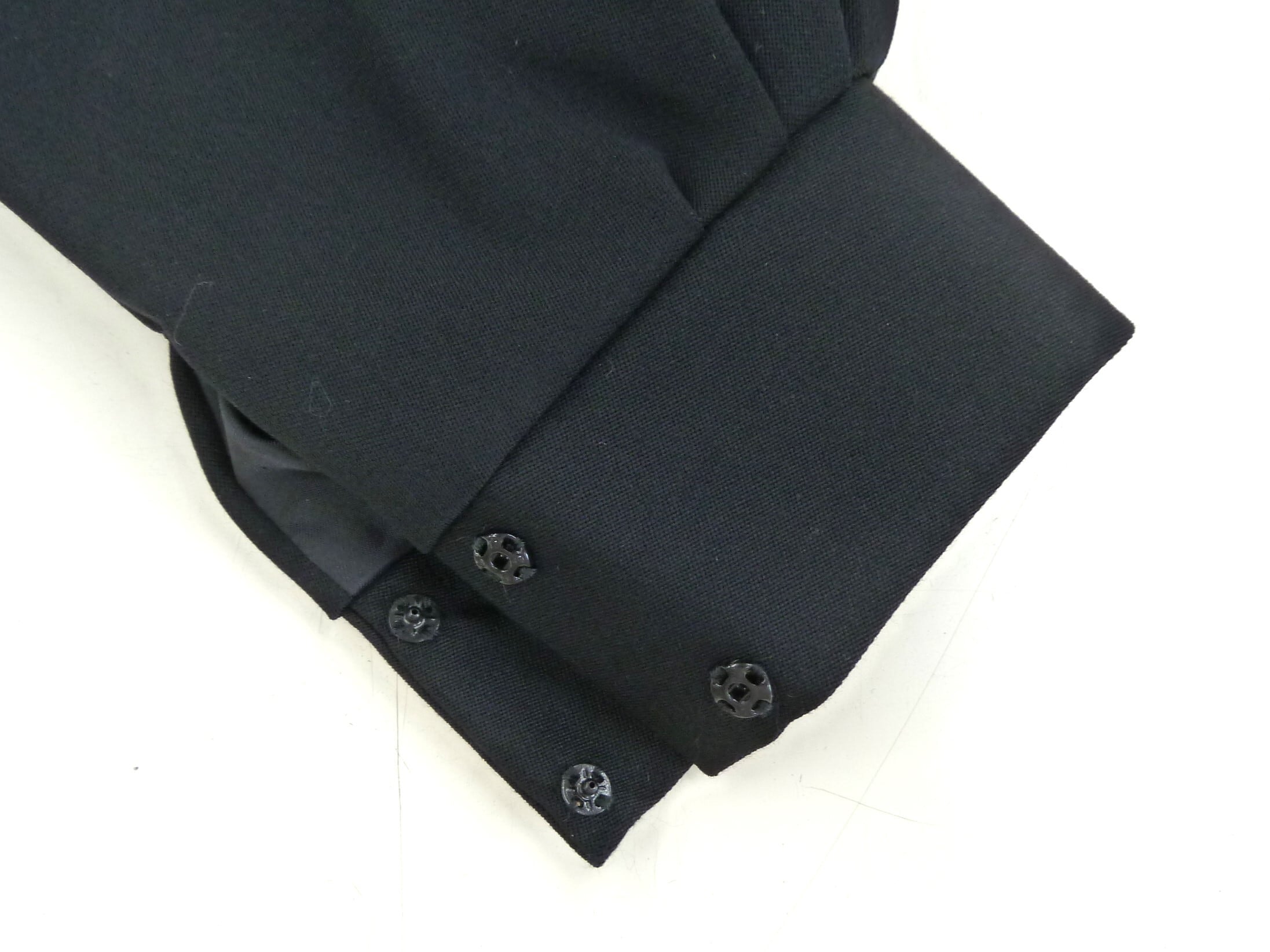 【貴重品】 黒セーラー服 2枚セット＆襟付き 旧タイプ 黒色セーラー服（上着のみ） 白二本線 | 勇吉屋ネット