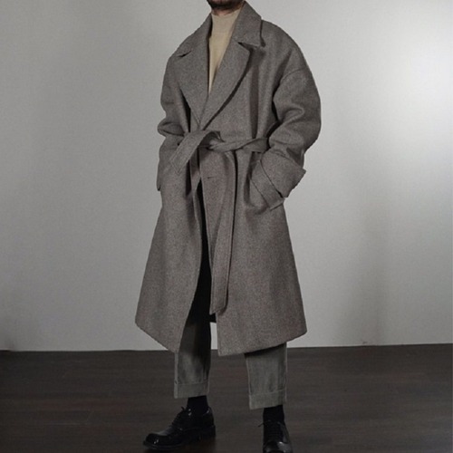 ベルトディテール パデッドコート 　TB1819 画像