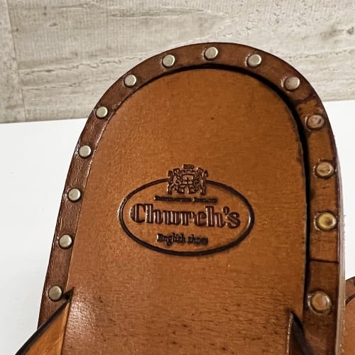 CHURCH'S チャーチ DX0008 サンダル size36 ブラウン 【中目黒 CHURCH'S チャーチ DX0008 サンダル size36 ブラウン 【中目黒