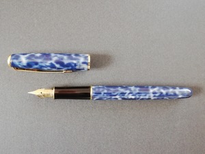 1996　パーカー ソネット インディゴ　PARKER SONNET INDIGO　（細字）　18K　　　　　02255