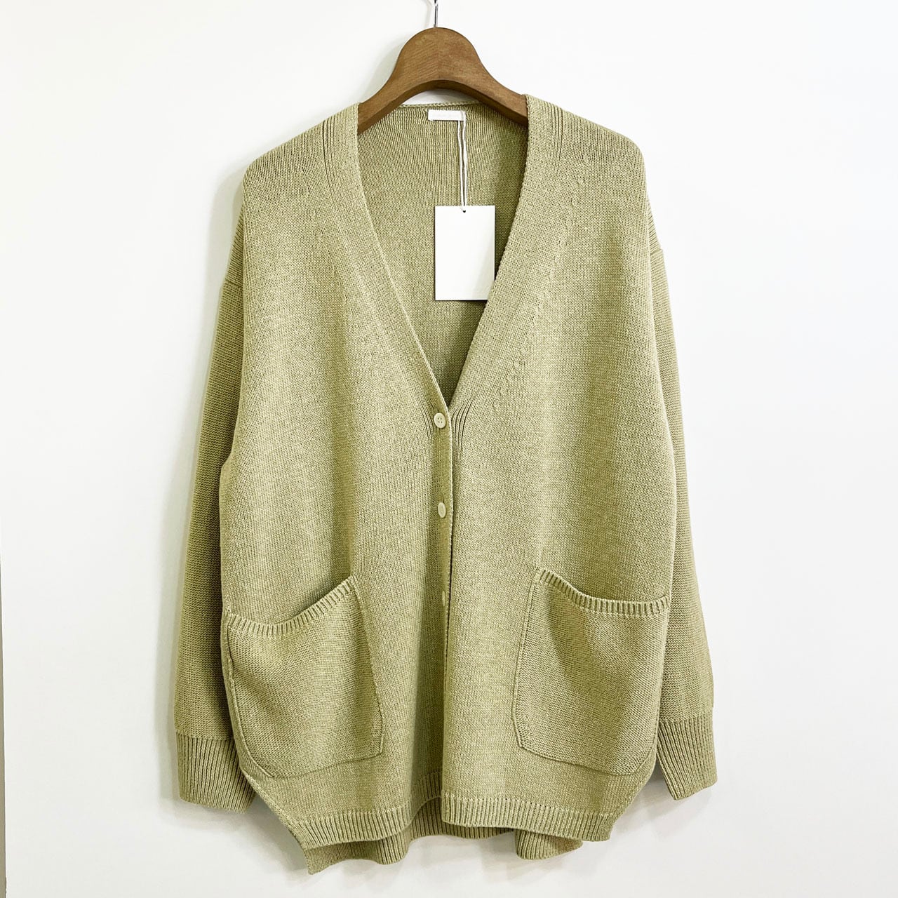 未使用　COMM.ARCH. HAND FRAMED CO.LINEN C/D COMM.ARCH. コム・アーチ HAND FRAMED CO.LINEN C/D コットンリネン
