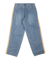 【SUNS】SIDE LINE VINTAGE WIDE DENIM PANTS［RSP005］