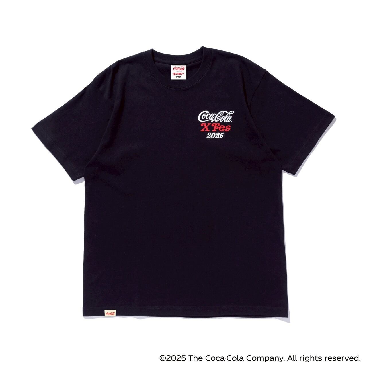 Coca-Cola X Fes 2025 オリジナルTシャツ Coca-Cola X Fes 2025 ARTIST TEE（Black） | VERDY'S GIFT SHOP