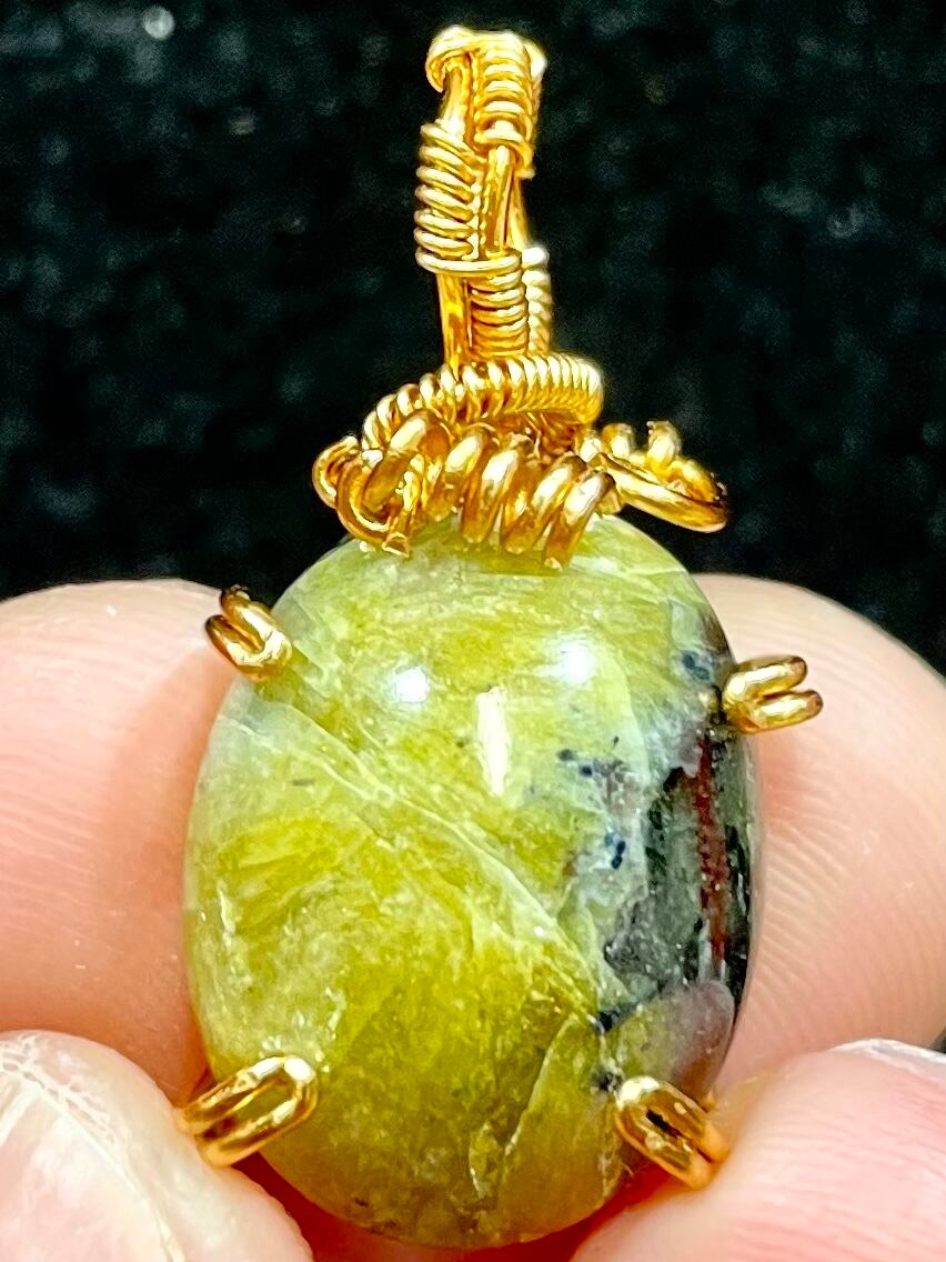 10) 採掘初期「ユーフォラライト44」PT(カボション)